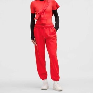 Lululemon SCUBA mid rise over sized jogger ❤️hot heat❤️